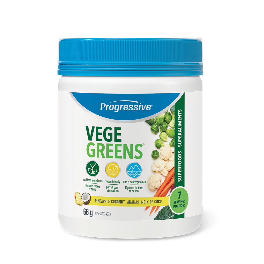 Progressive VegeGreens Pineapple Coconut 66g