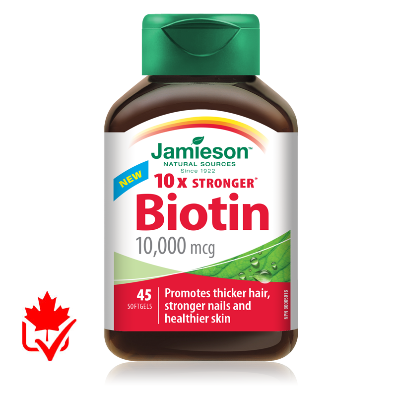 Jamieson Biotin 10000mcg 45 Caps