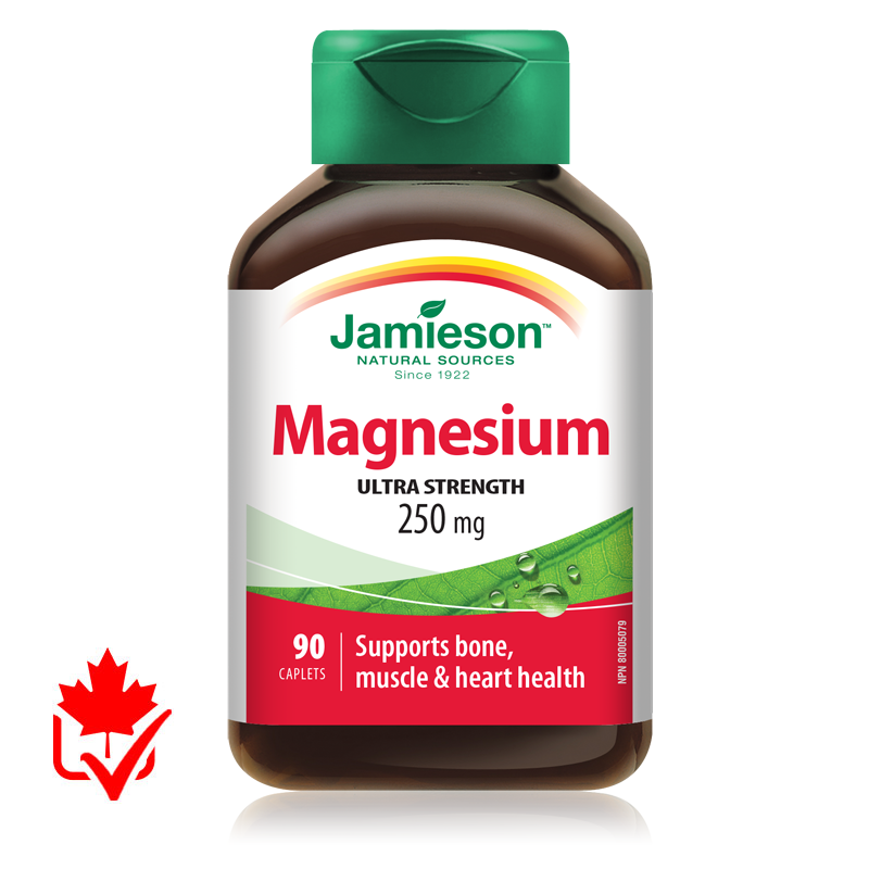 Jamieson Magnesium 250mg 90 Count