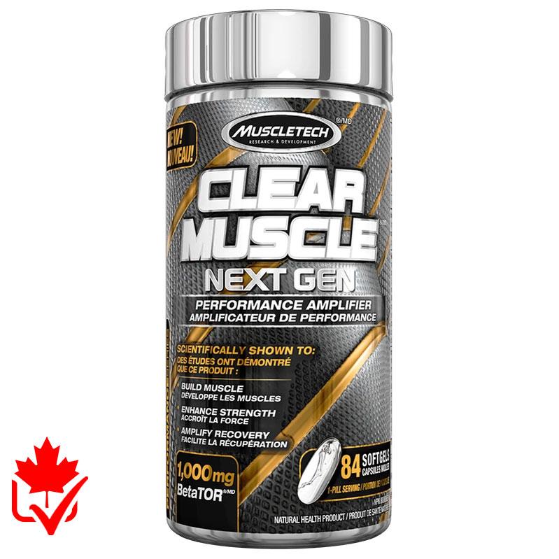 MuscleTech Clear Muscle Next Gen 84 Caps