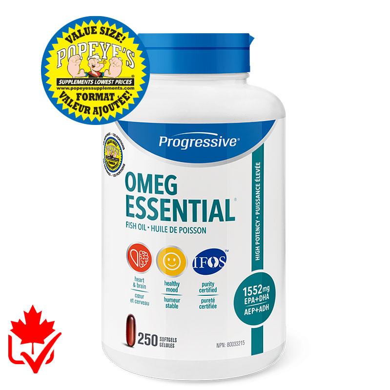 Progressive OmegEssential 250 Softgels