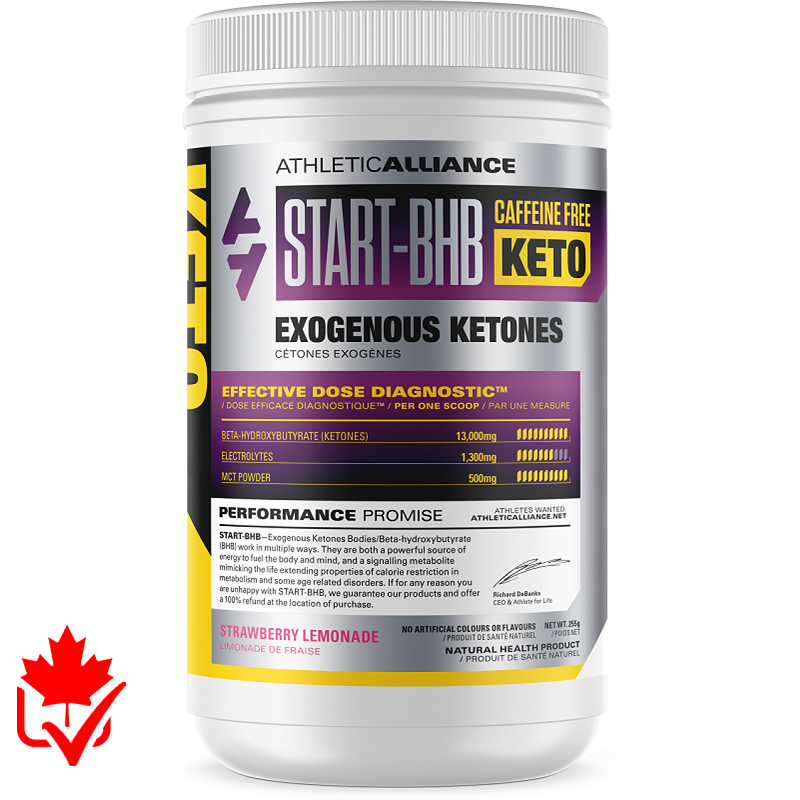Athletic Alliance Start-BHB Keto CAFFEINE FREE 255g