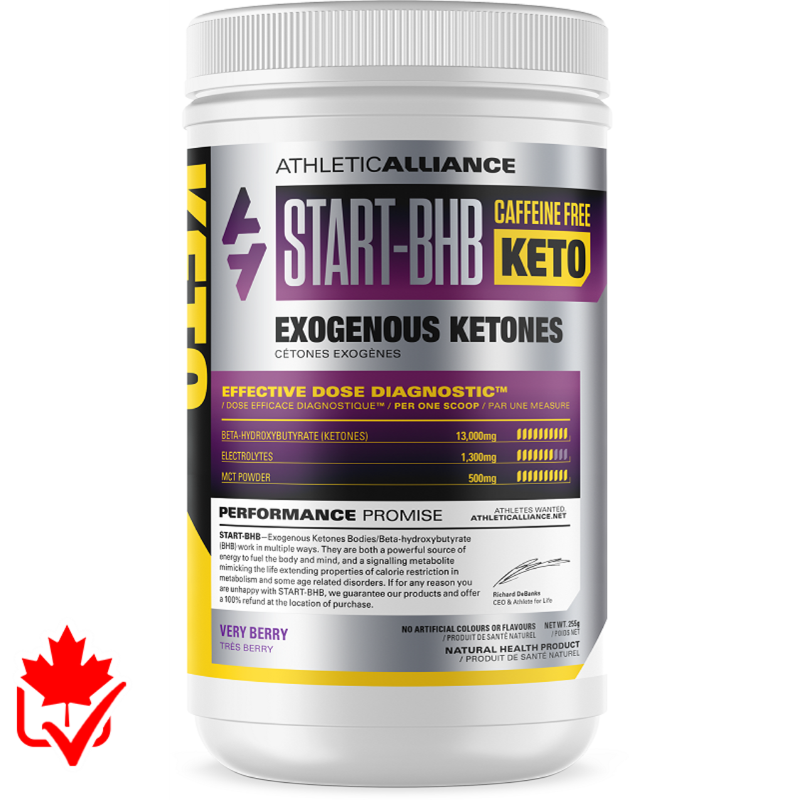 Athletic Alliance Start-BHB Keto CAFFEINE FREE 255g