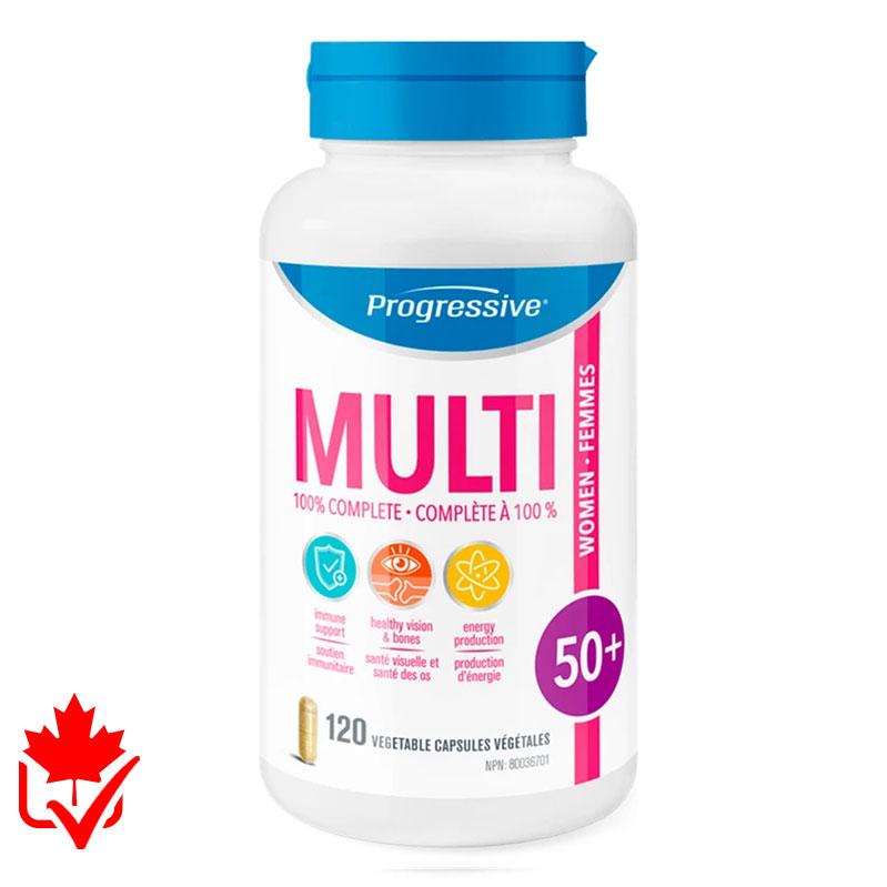 Progressive Women 50+ Multi 120 Caps