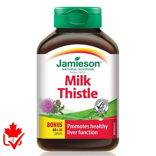 Jamieson Milk Thistle 4,500mg 90 Caps