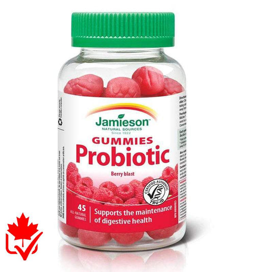 Jamieson Probiotic Gummies Berry Blast 45 Caps