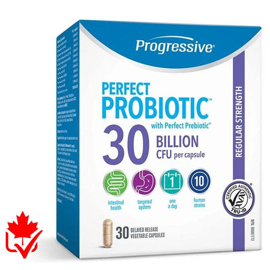 Progressive PerfectProbiotic 30 Billion 30 Caps