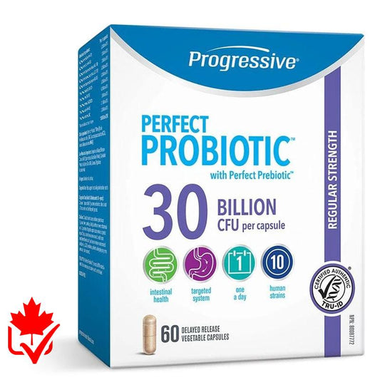 Progressive PerfectProbiotic 30 Billion 60 Caps