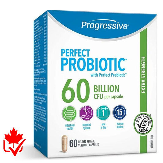 Progressive PerfectProbiotic 60 Billion 60 Caps